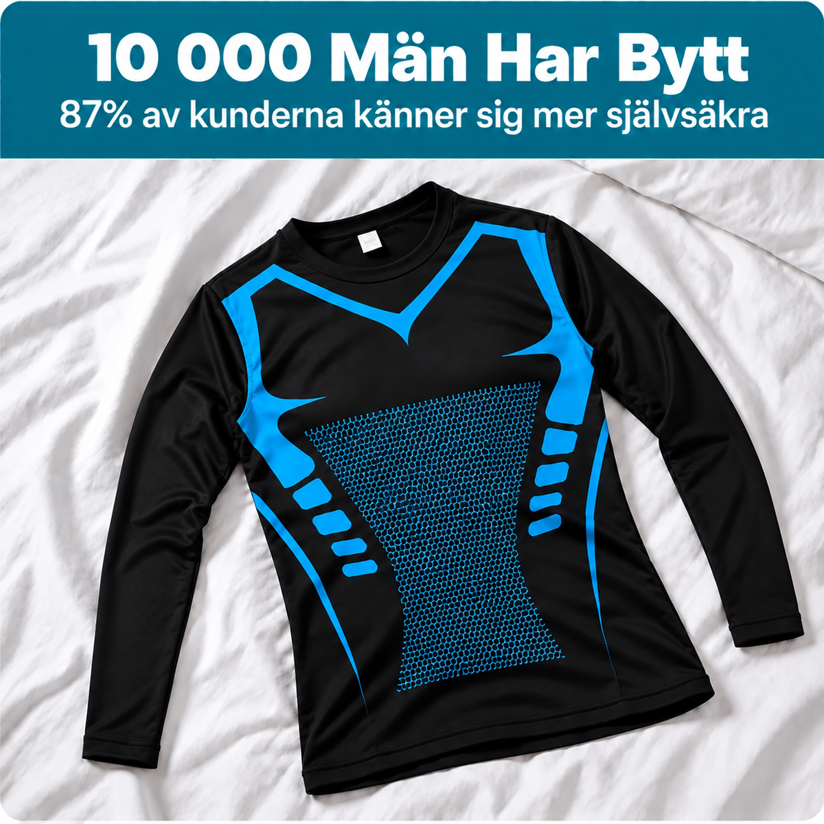 True Form – Formende kompresjonstrøye for menn
