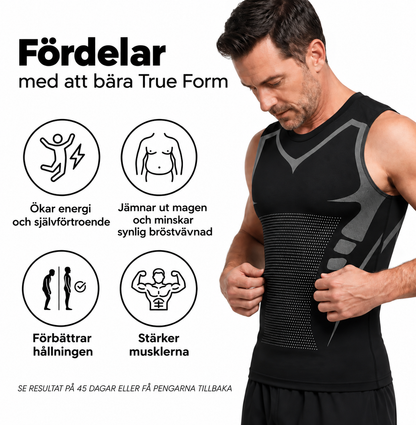 Trueform - Formende kompresjonstrøye for menn