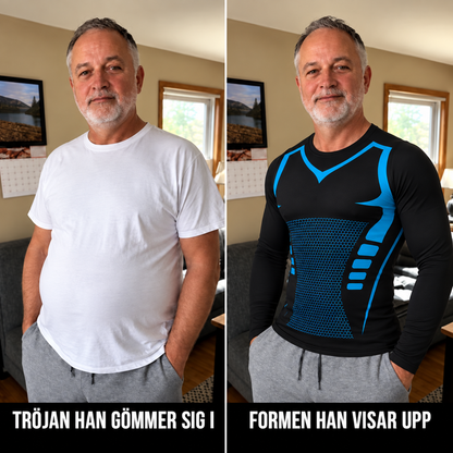 True Form – Formende kompresjonstrøye for menn