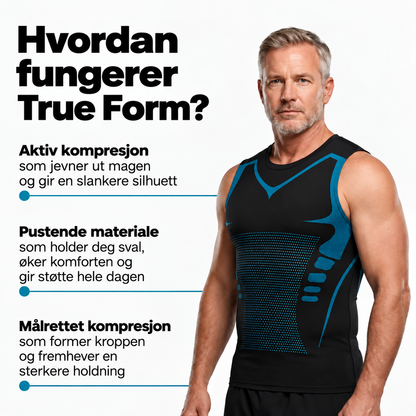 Trueform - Formende kompresjonssinglet for menn