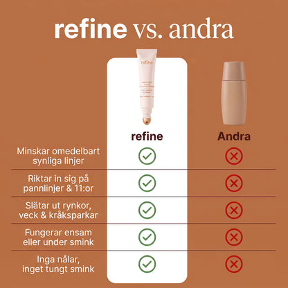 REFINE Slätar ut fina linjer